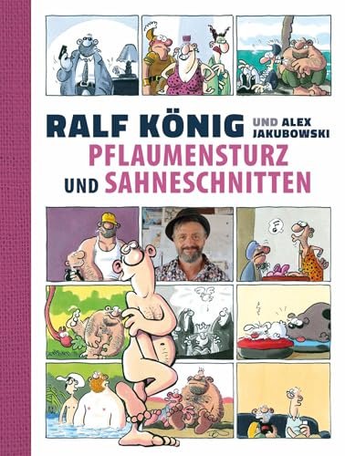Cover von Pflaumensturz und Sahneschnitten - 65 Jahre Ralf König